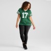Women's New York Jets #17 Davante Adams Legacy Green Game Jersey