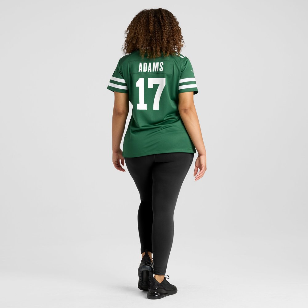 Women's New York Jets #17 Davante Adams Legacy Green Game Jersey