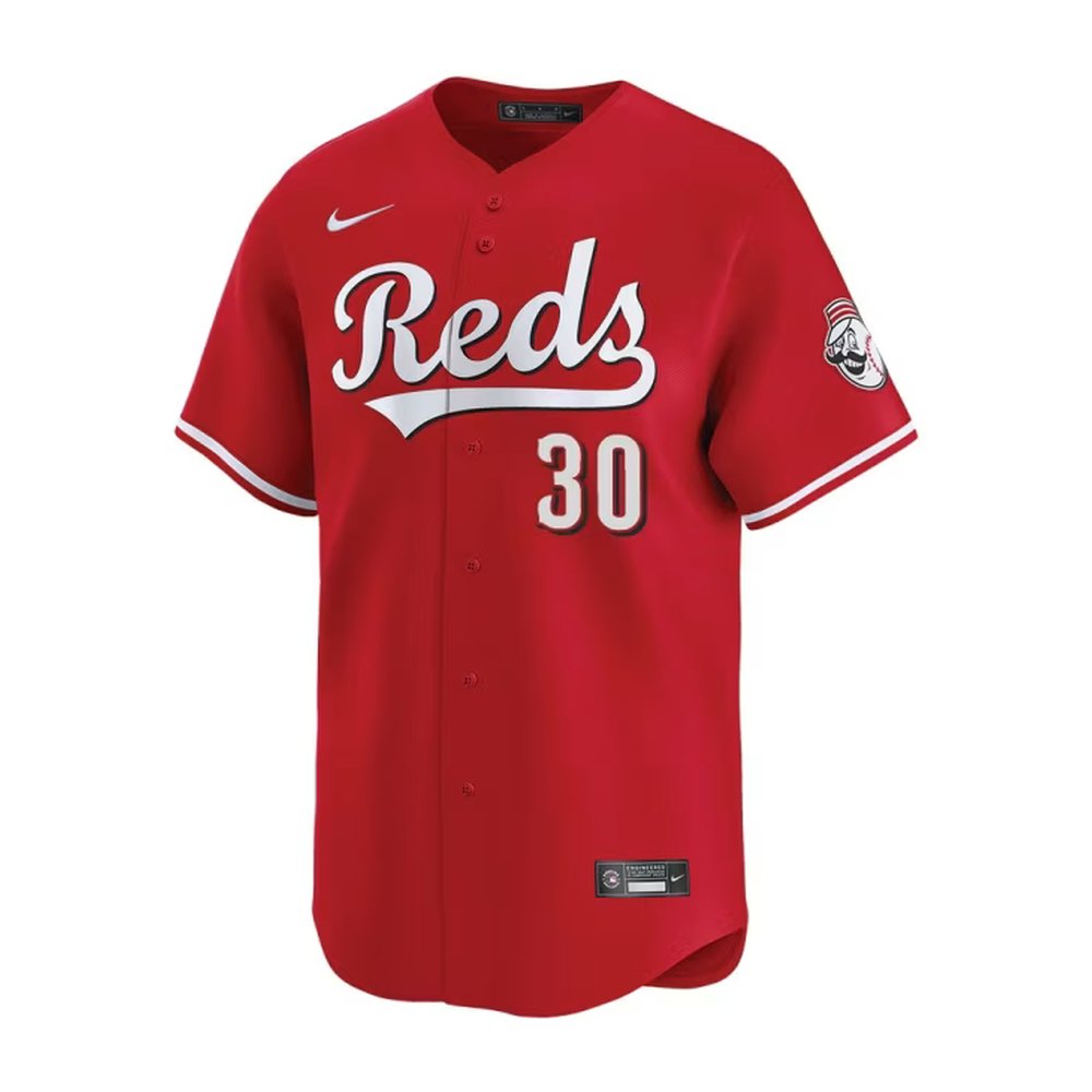 Men's Cincinnati Reds #30 Ken Griffey Jr. Nike Red Home Limited Player Jersey