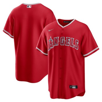 Men's Los Angeles Angels Nike Red Alternate Replica Team Jersey Men's Los Angeles Angels Nike Red Alternate Replica Team Jersey