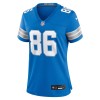 Women's Detroit Lions Sean McKeon  Blue Game Jersey