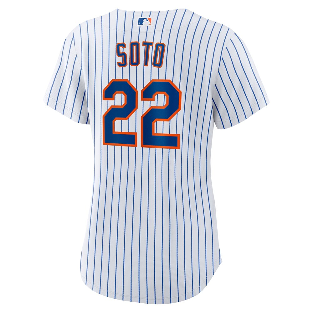 Women's New York Mets #22 Juan Soto White Home Replica Player Jersey