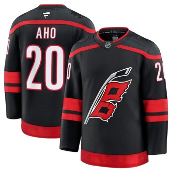 Youth Carolina Hurricanes #20 Sebastian Aho Black 2024-25 Home Stitched Hockey Jersey Youth Carolina Hurricanes #20 Sebastian Aho Black 2024-25 Home Stitched Hockey Jersey
