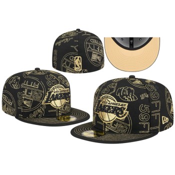 Los Angeles Lakers Fitted Hat Los Angeles Lakers Fitted Hat