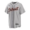 Men's Detroit Tigers #31 Riley Greene Nike Gray Home Replica Jersey