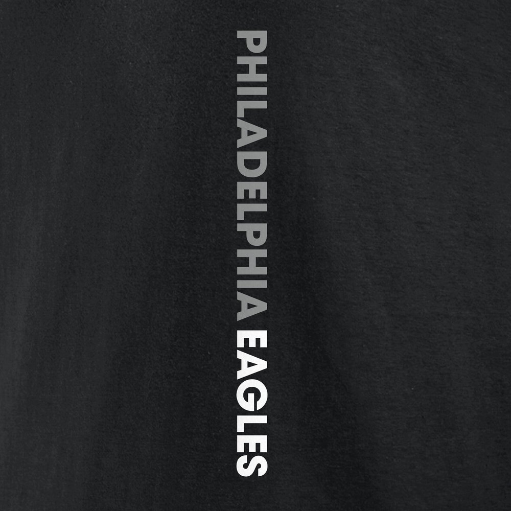 Men's Philadelphia Eagles Black Super Bowl LIX Champions Big & Tall Go Birds Long Sleeve T-Shirt