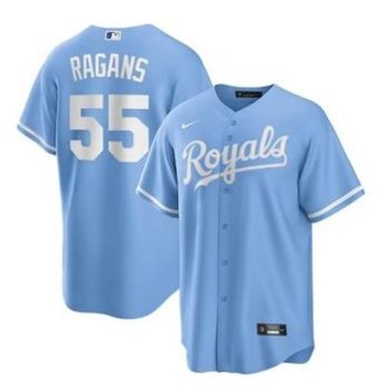 Men's Kansas City Royals #55 Cole Ragans Nike Blue Home Limited Player Jersey Men's Kansas City Royals #55 Cole Ragans Nike Blue Home Limited Player Jersey