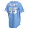 Men's Kansas City Royals #55 Cole Ragans Nike Blue Home Limited Player Jersey