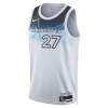 Unisex Minnesota Timberwolves Rudy Gobert White 2024/25 Swingman Player Jersey - City Edition