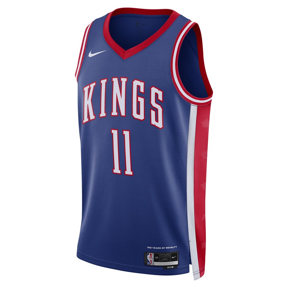 Unisex Sacramento Kings Domantas Sabonis Blue 2024/25 Swingman Player Jersey - City Edition