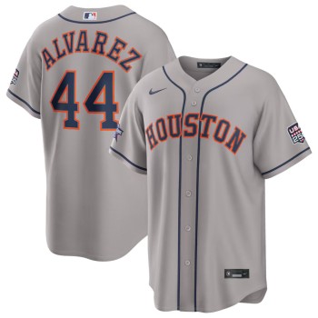 Men's Houston Astros #44 Yordan Alvarez Nike Gray 2026 All-Star Game Replica Jersey