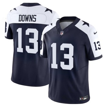 Men's Dallas Cowboys #13 Caleb Downs Navy 2026 NFL Draft Vapor F.U.S.E. Limited Jersey