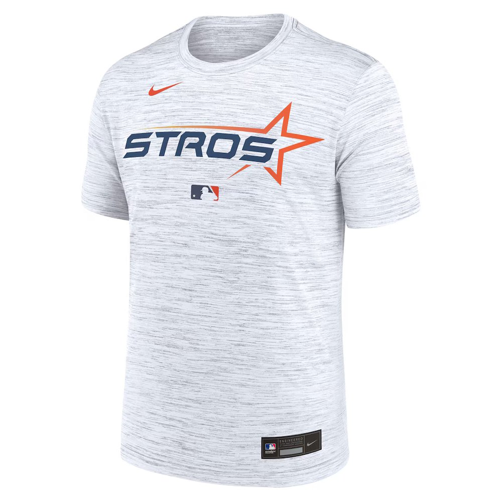 Men's Houston Astros White 2025 City Connect Authentic Collection Velocity Performance T-Shirt Men's Houston Astros White 2025 City Connect Authentic Collection Velocity Performance T-Shirt