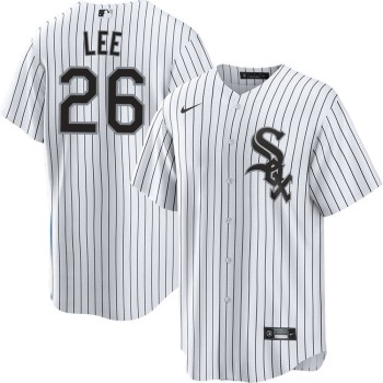 Men's Chicago White Sox #26 Korey Lee White Home Official Player Jersey Men's Chicago White Sox #26 Korey Lee White Home Official Player Jersey