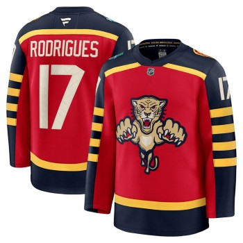 Youth Florida Panthers #17 Evan Rodrigues Red NHL 2026 Winter Classic Jersey Youth Florida Panthers #17 Evan Rodrigues Red NHL 2026 Winter Classic Jersey