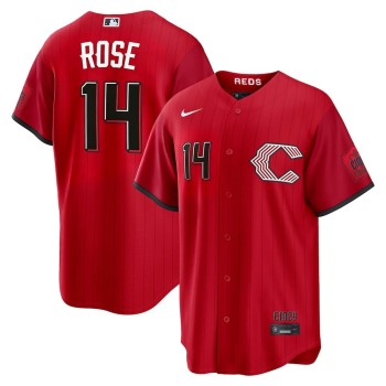 Men's Cincinnati Reds #14 Pete Rose Red 2026 City Connect Stitched Jersey