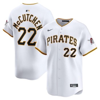 Men's Pittsburgh Pirates #22 Andrew McCutchen White Home Limited Player Jersey Men's Pittsburgh Pirates #22 Andrew McCutchen White Home Limited Player Jersey