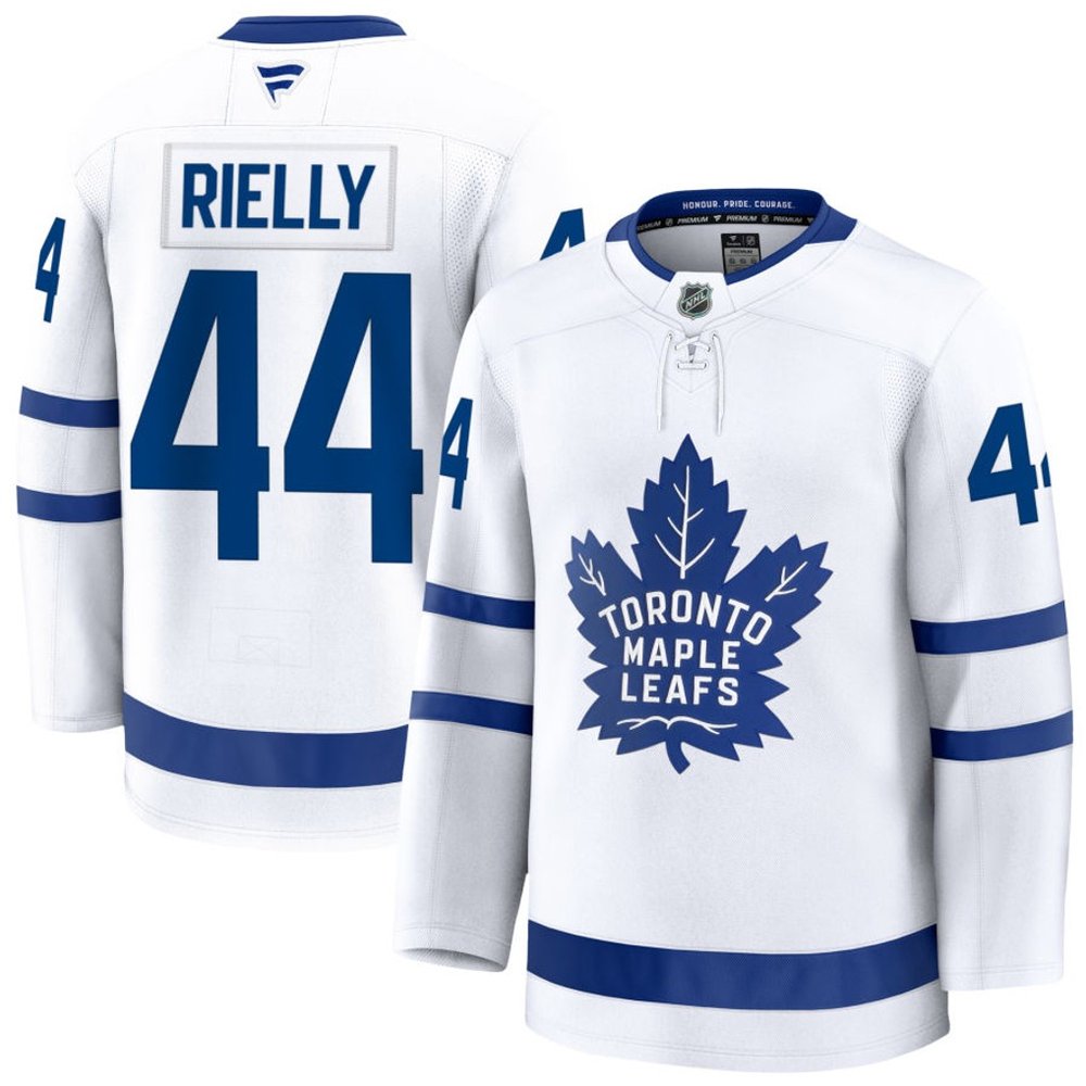 Youth Toronto Maple Leafs #44 Morgan Rielly White Away Player Jersey Youth Toronto Maple Leafs #44 Morgan Rielly White Away Player Jersey