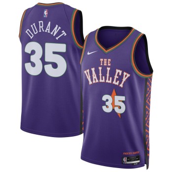 Unisex Phoenix Suns Kevin Durant Purple 2024/25 Swingman Player Jersey - City Edition Unisex Phoenix Suns Kevin Durant Purple 2024/25 Swingman Player Jersey - City Edition