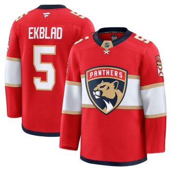 Youth Florida Panthers #5 Aaron Ekblad Red Authentic Home Jersey Youth Florida Panthers #5 Aaron Ekblad Red Authentic Home Jersey