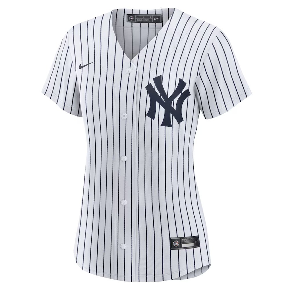 Women's New York Yankees #45 Gerrit Cole White Home Replica Player Jersey