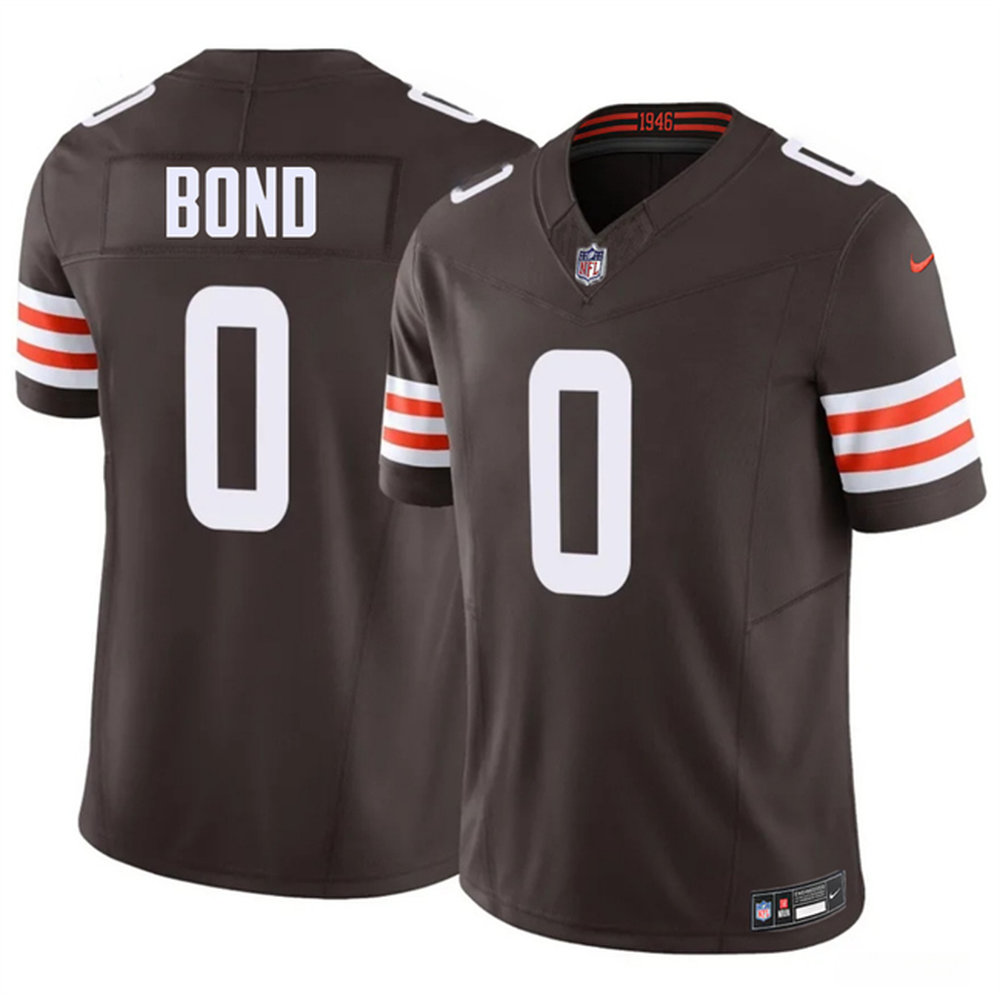 Youth Cleveland Browns #0 Isaiah Bond Brown 2026 NFL Draft Vapor F.U.S.E. Limited Jersey