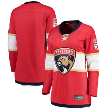 Women's Florida Panthers Red Home Jersey Women's Florida Panthers Red Home Jersey