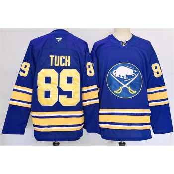 Youth Buffalo Sabres #89 Alex Tuch Blue 2024-25 Stitched Jersey