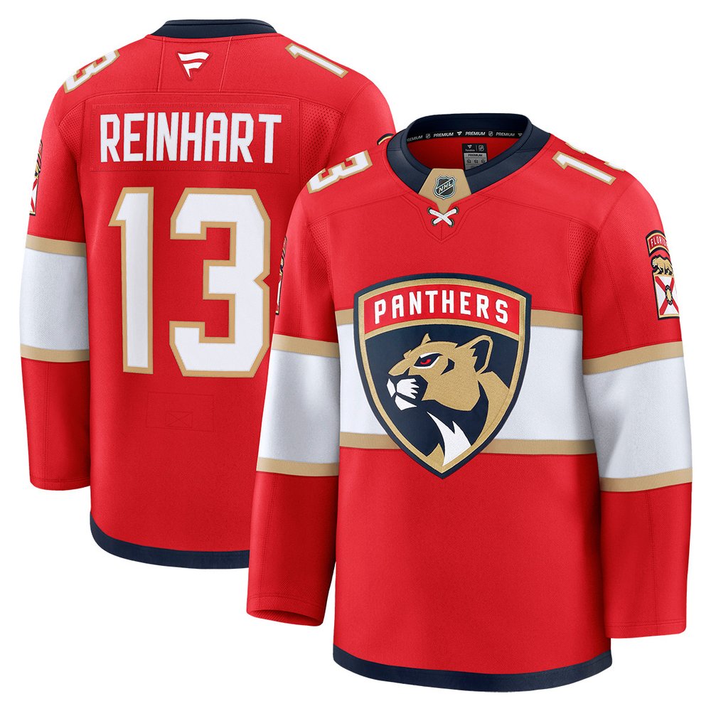 Youth Florida Panthers #13 Sam Reinhart Red Authentic Home Jersey Youth Florida Panthers #13 Sam Reinhart Red Authentic Home Jersey