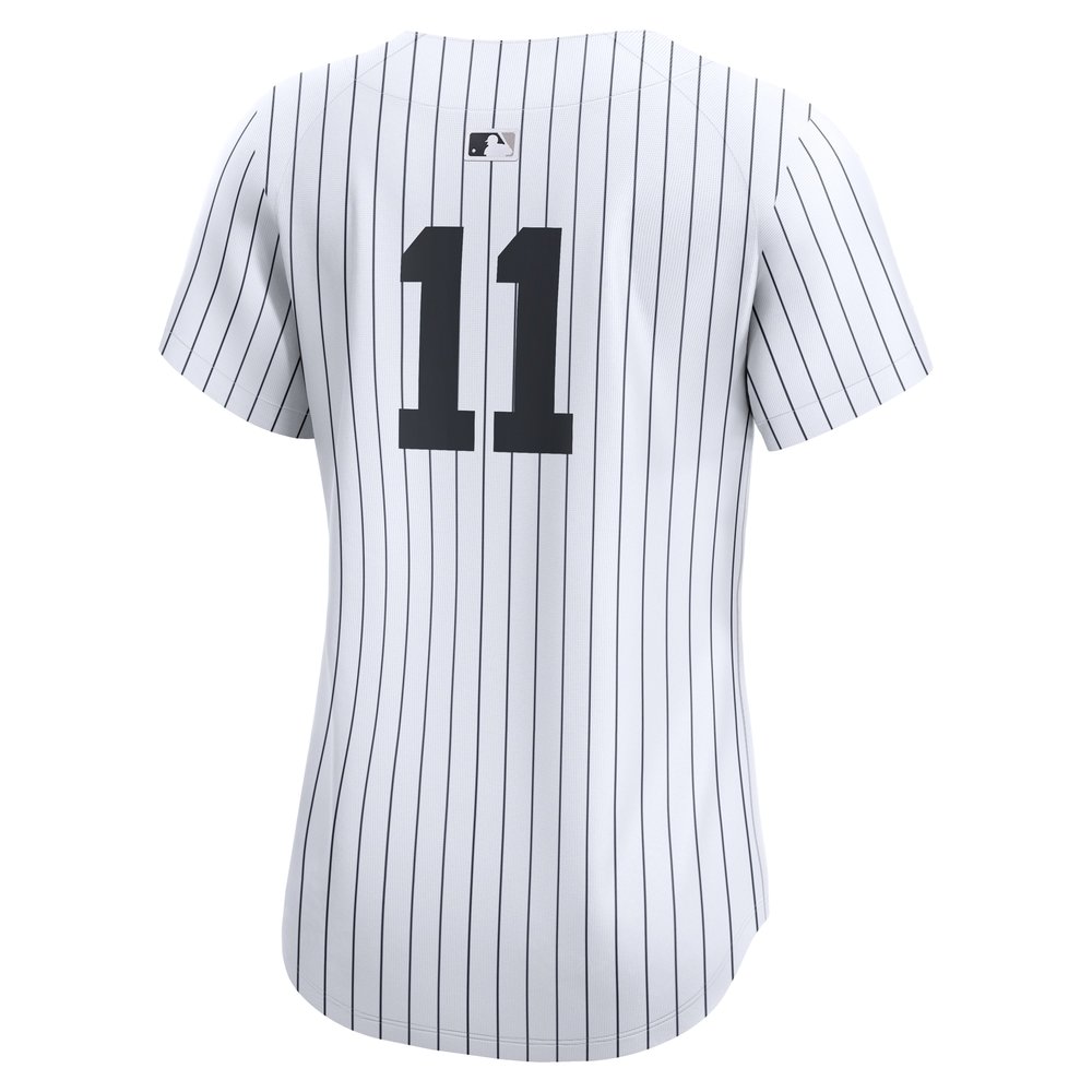 Women's New York Yankees #11 Anthony Volpe White 2024 World Series Home Limited Player Jersey