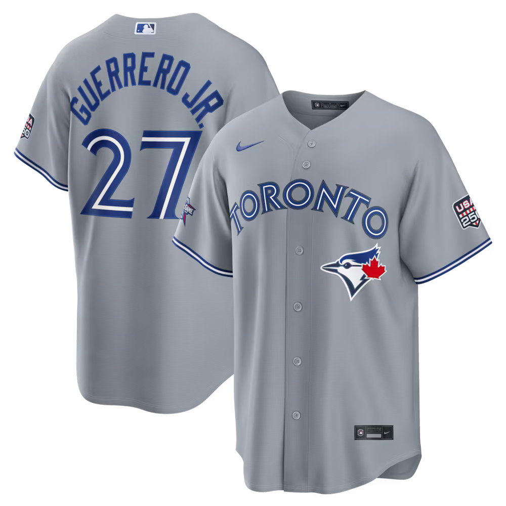 Youth Toronto Blue Jays #27 Vladimir Guerrero Jr. Nike Gray 2026 All-Star Game Replica Jersey