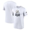 Men's Cleveland Browns White 2024 Salute To Service Legend Performance T-Shirt