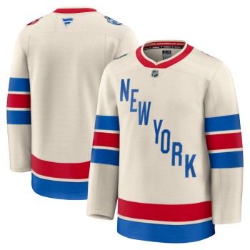 Men's New York Rangers Beige 2026 NHL Winter Classic Premium Jersey
