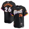 Men's San Francisco Giants #26 Matt Chapman Nike Anthracite 2025 City Connect Limited Jersey