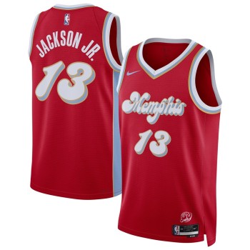 Unisex Memphis Grizzlies Jaren Jackson Jr. Red 2024/25 Swingman Player Jersey - City Edition Unisex Memphis Grizzlies Jaren Jackson Jr. Red 2024/25 Swingman Player Jersey - City Edition