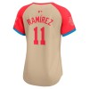 Women's American League Jose Ramirez Cream 2024 MLB All-Star Game Limited Player Jersey