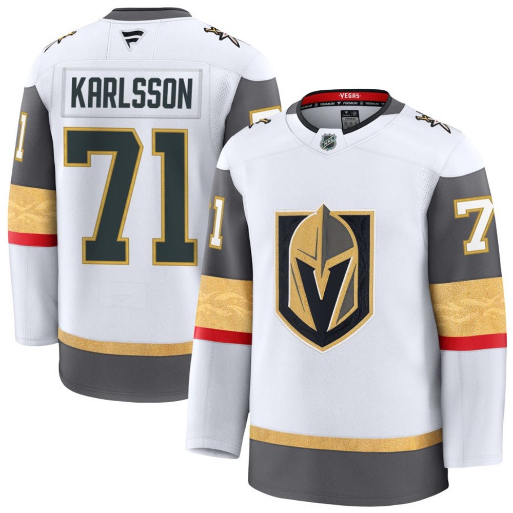 Youth Vegas Golden Knights #71 William Karlsson White Away Jersey Youth Vegas Golden Knights #71 William Karlsson White Away Jersey