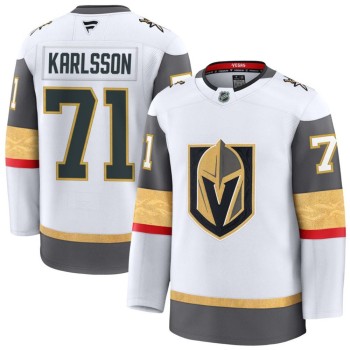 Youth Vegas Golden Knights #71 William Karlsson White Away Jersey Youth Vegas Golden Knights #71 William Karlsson White Away Jersey