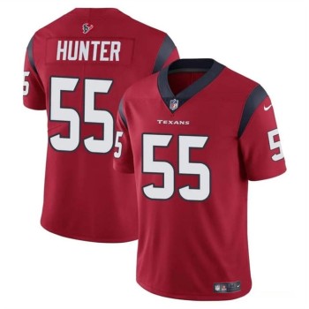 Men's Houston Texans #55 Danielle Hunter Red Vapor Untouchable Stitched Football Jersey Men's Houston Texans #55 Danielle Hunter Red Vapor Untouchable Stitched Football Jersey