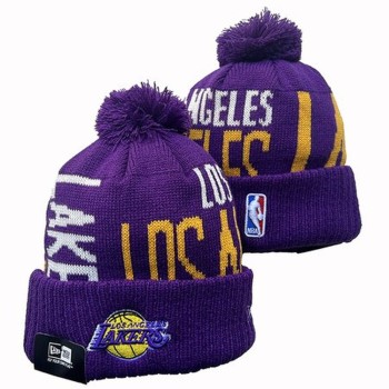 Los Angeles Lakers Knit Hat Los Angeles Lakers Knit Hat
