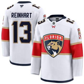 Youth Florida Panthers #13 Sam Reinhart White Jersey Youth Florida Panthers #13 Sam Reinhart White Jersey