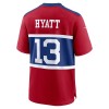 Men's New York Giants Jalin Hyatt Century Red Alternate Player Game Jersey