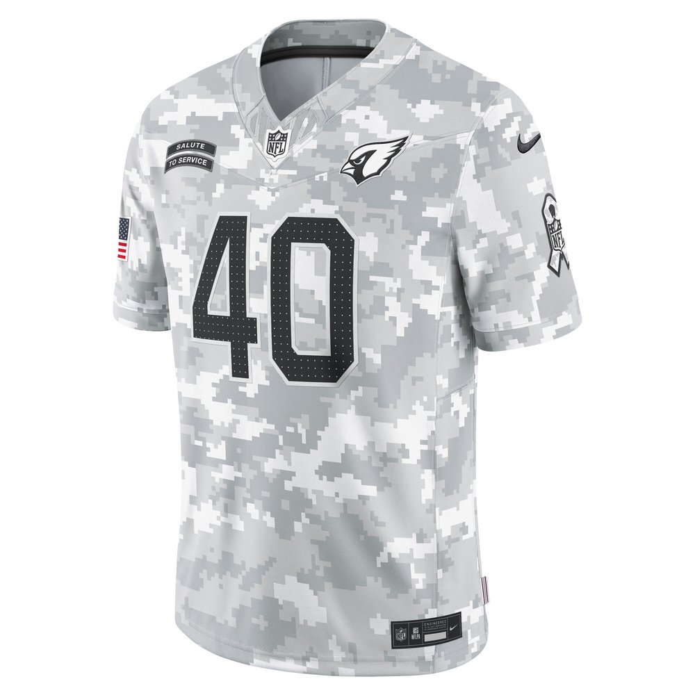 Men's Arizona Cardinals Pat Tillman Arctic Camo 2024 Salute to Service Retired Player Limited Jersey Men's Arizona Cardinals Pat Tillman Arctic Camo 2024 Salute to Service Retired Player Limited Jersey
