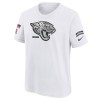 Youth Jacksonville Jaguars White 2024 Salute To Service T-Shirt