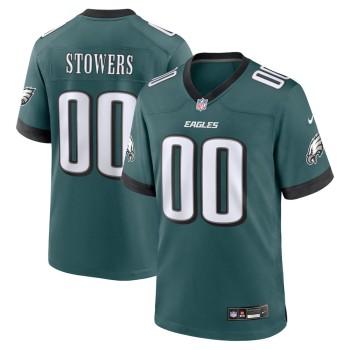 Youth Philadelphia Eagles Eli Stowers Green 2026 NFL Draft Game Jersey