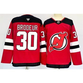 Men's New Jersey Devils #30 Martin Brodeur Red 2024-25 Home Stitched Hockey Premium Jersey Men's New Jersey Devils #30 Martin Brodeur Red 2024-25 Home Stitched Hockey Premium Jersey