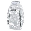 Women's New York Jets Arctic Camo 2024 Salute To Service Club Fleece Pullover Hoodie