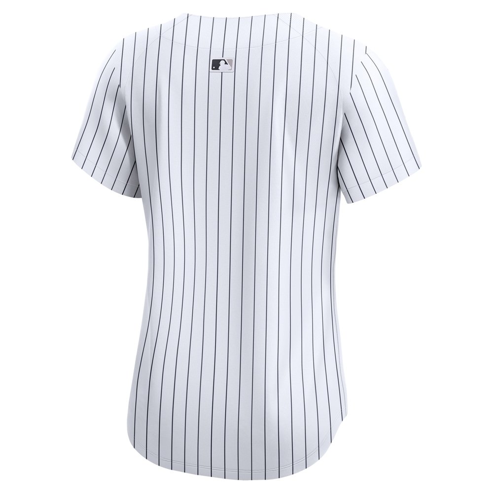 Women's New York Yankees White 2024 World Series Home Limited Jersey Women's New York Yankees White 2024 World Series Home Limited Jersey