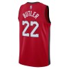 Unisex Miami Heat Jimmy Butler Red 2024/25 Swingman Player Jersey - City Edition