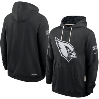 Men's Arizona Cardinals Nike Black 2026 Salute to Service Sideline Dri-FIT Pullover Hoodie Men's Arizona Cardinals Nike Black 2026 Salute to Service Sideline Dri-FIT Pullover Hoodie